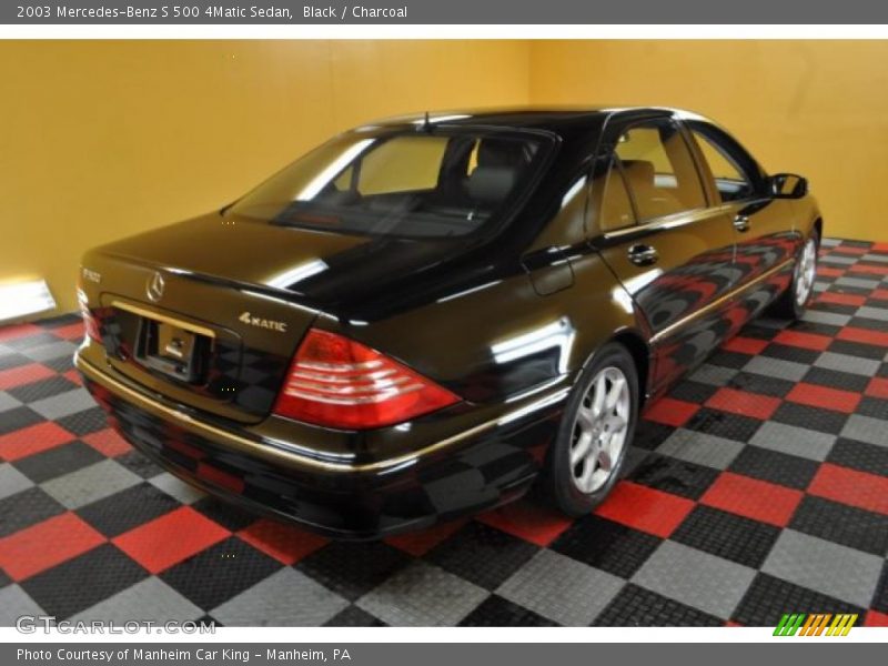 Black / Charcoal 2003 Mercedes-Benz S 500 4Matic Sedan