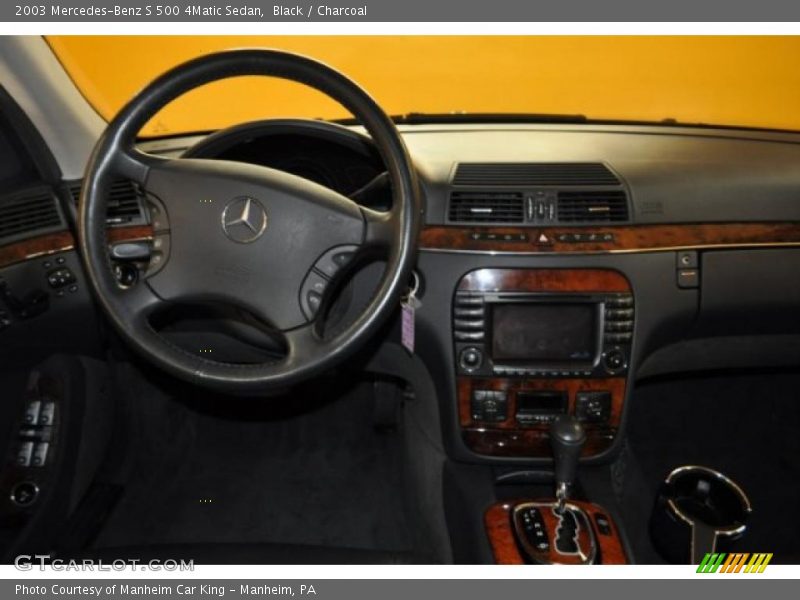 Black / Charcoal 2003 Mercedes-Benz S 500 4Matic Sedan