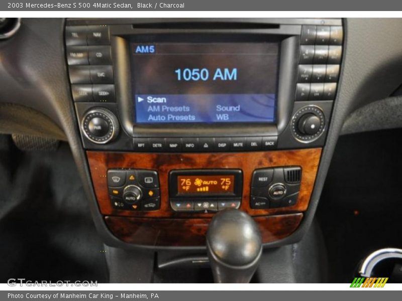 Black / Charcoal 2003 Mercedes-Benz S 500 4Matic Sedan