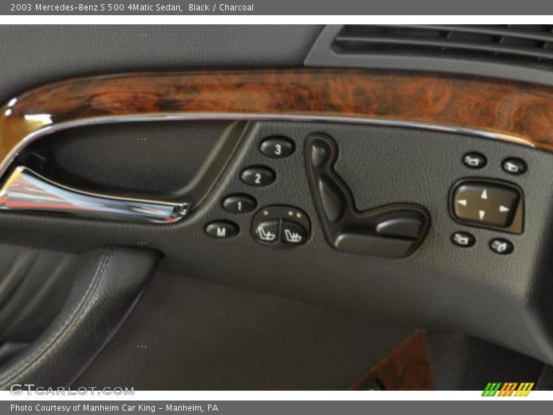 Black / Charcoal 2003 Mercedes-Benz S 500 4Matic Sedan