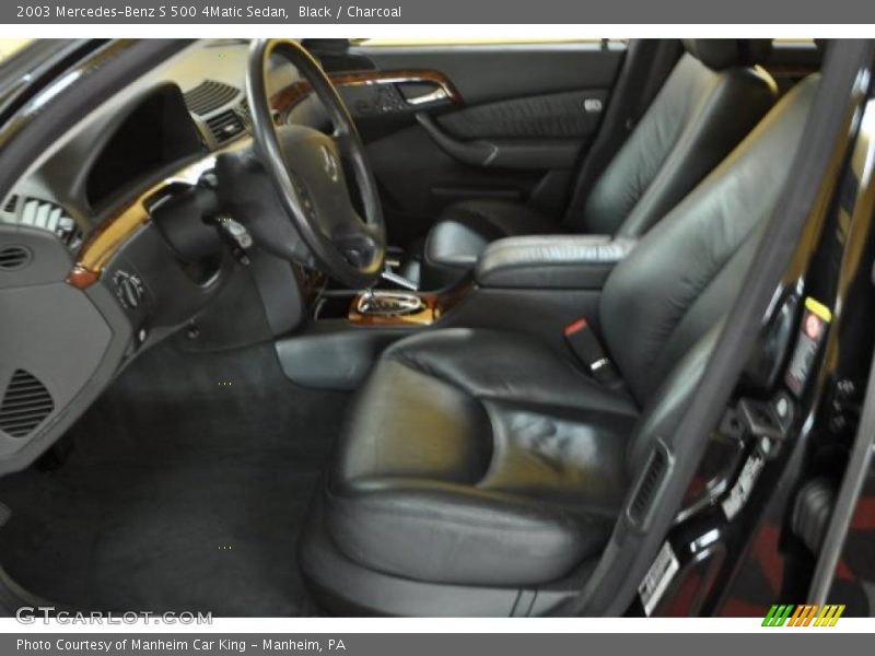 Black / Charcoal 2003 Mercedes-Benz S 500 4Matic Sedan