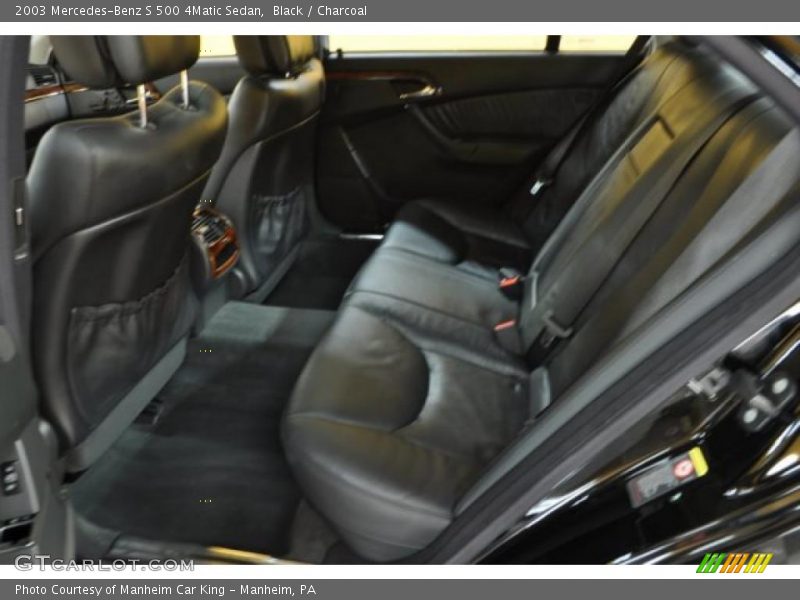 Black / Charcoal 2003 Mercedes-Benz S 500 4Matic Sedan