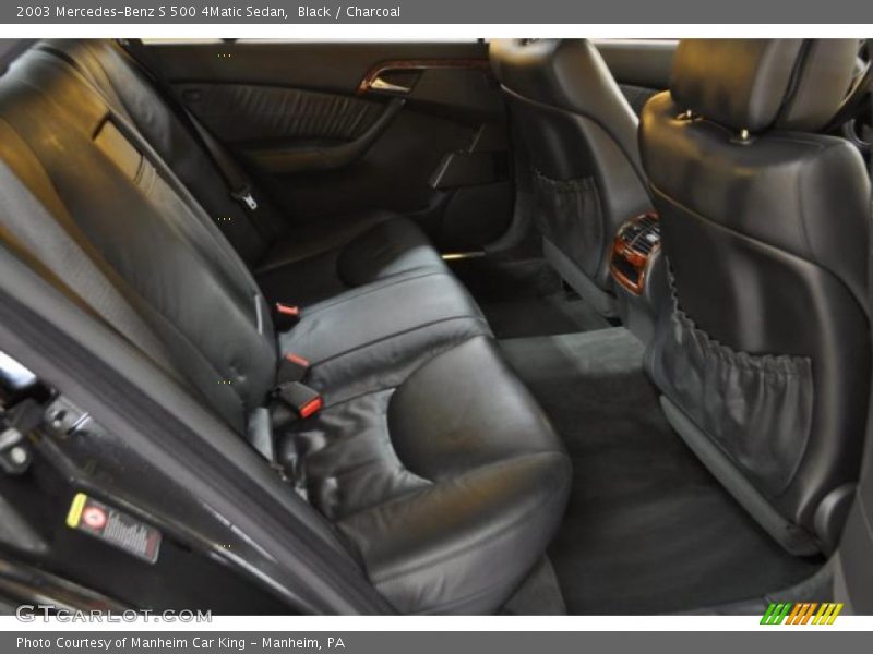 Black / Charcoal 2003 Mercedes-Benz S 500 4Matic Sedan