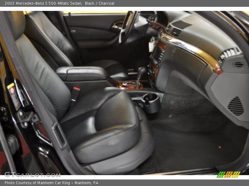Black / Charcoal 2003 Mercedes-Benz S 500 4Matic Sedan
