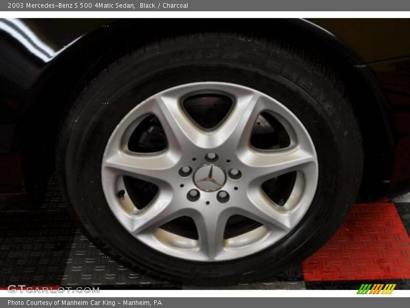 Black / Charcoal 2003 Mercedes-Benz S 500 4Matic Sedan
