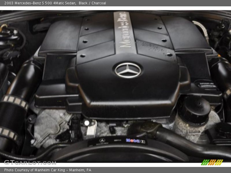 Black / Charcoal 2003 Mercedes-Benz S 500 4Matic Sedan