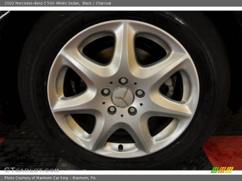 Black / Charcoal 2003 Mercedes-Benz S 500 4Matic Sedan