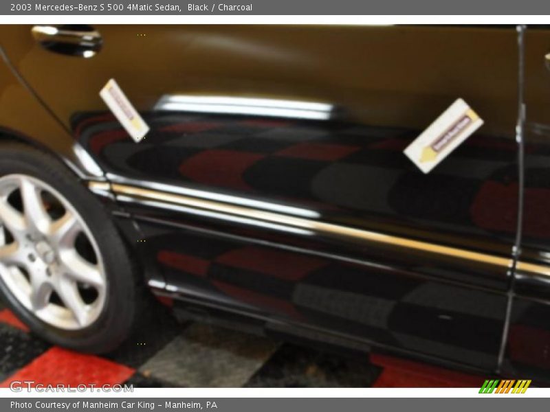 Black / Charcoal 2003 Mercedes-Benz S 500 4Matic Sedan