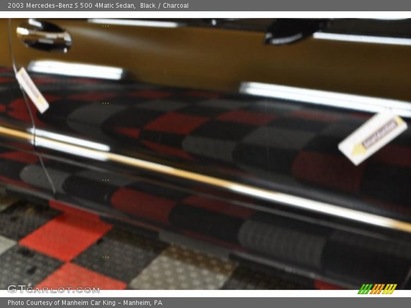 Black / Charcoal 2003 Mercedes-Benz S 500 4Matic Sedan