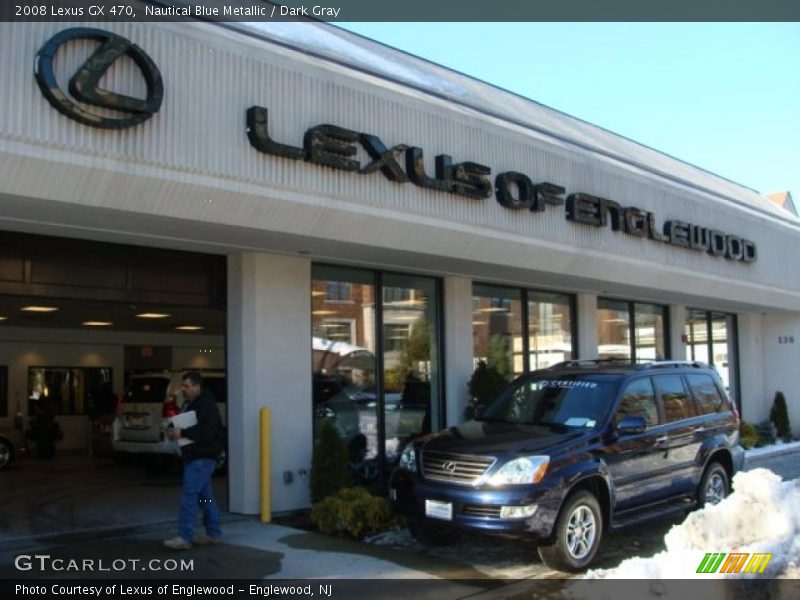Nautical Blue Metallic / Dark Gray 2008 Lexus GX 470