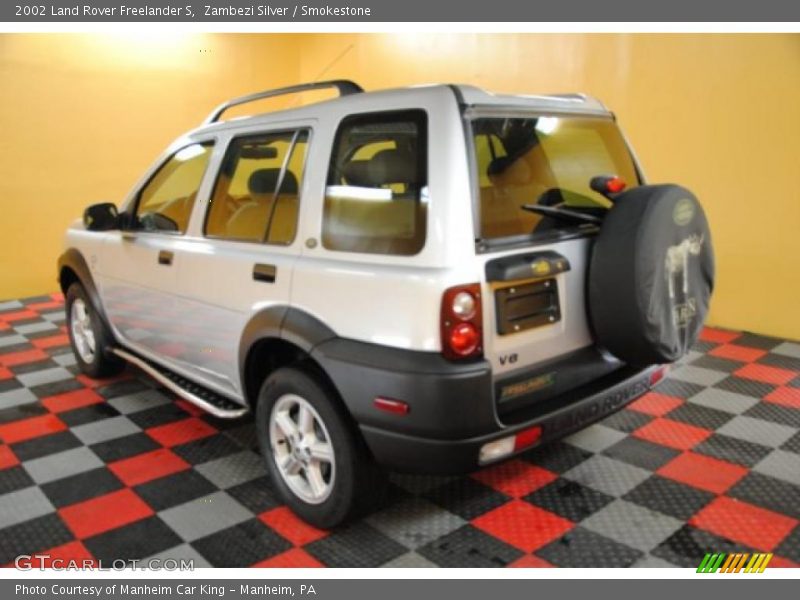 Zambezi Silver / Smokestone 2002 Land Rover Freelander S