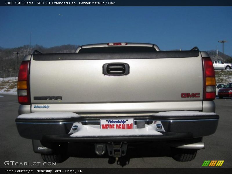 Pewter Metallic / Oak 2000 GMC Sierra 1500 SLT Extended Cab