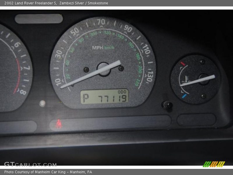 Zambezi Silver / Smokestone 2002 Land Rover Freelander S