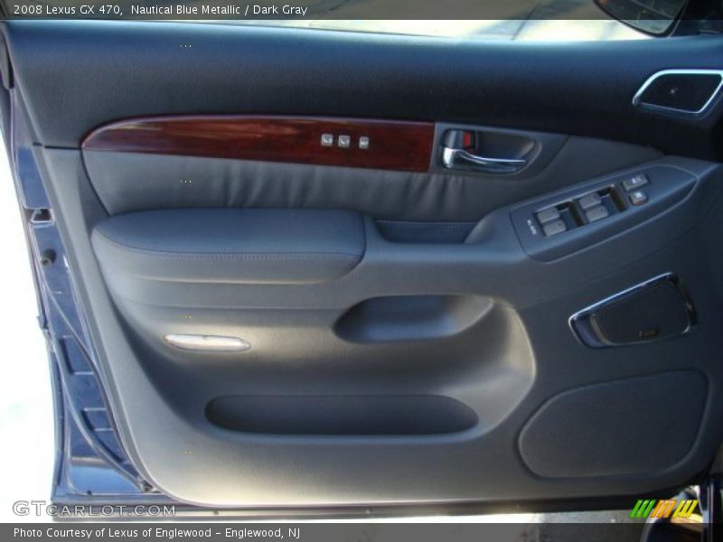 Nautical Blue Metallic / Dark Gray 2008 Lexus GX 470