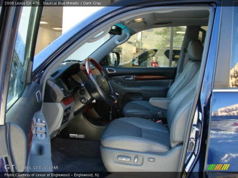 Nautical Blue Metallic / Dark Gray 2008 Lexus GX 470
