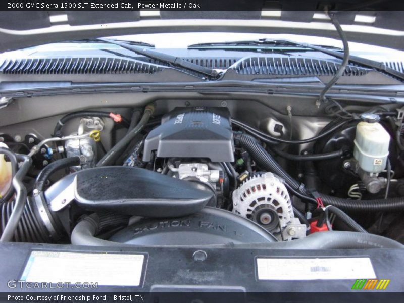  2000 Sierra 1500 SLT Extended Cab Engine - 5.3 Liter OHV 16-Valve Vortec V8