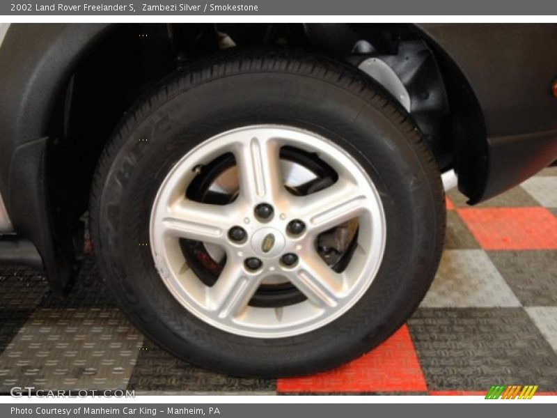 Zambezi Silver / Smokestone 2002 Land Rover Freelander S