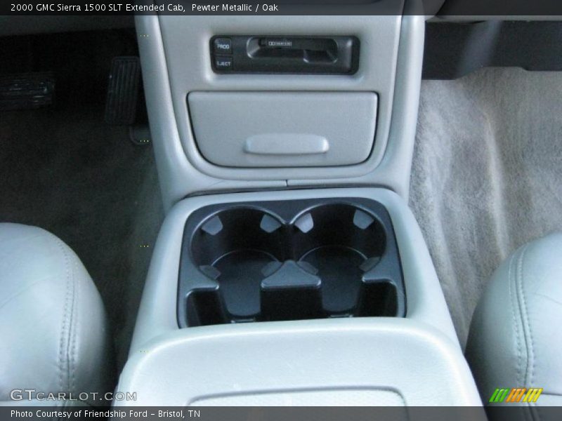 Pewter Metallic / Oak 2000 GMC Sierra 1500 SLT Extended Cab