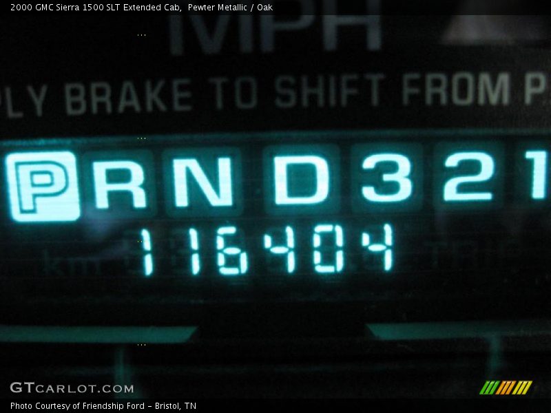 Pewter Metallic / Oak 2000 GMC Sierra 1500 SLT Extended Cab