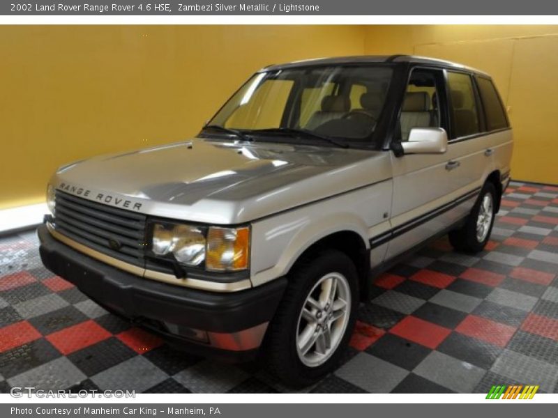 Zambezi Silver Metallic / Lightstone 2002 Land Rover Range Rover 4.6 HSE