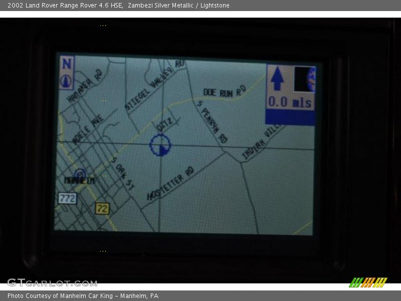 Zambezi Silver Metallic / Lightstone 2002 Land Rover Range Rover 4.6 HSE