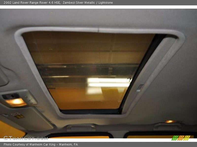 Zambezi Silver Metallic / Lightstone 2002 Land Rover Range Rover 4.6 HSE