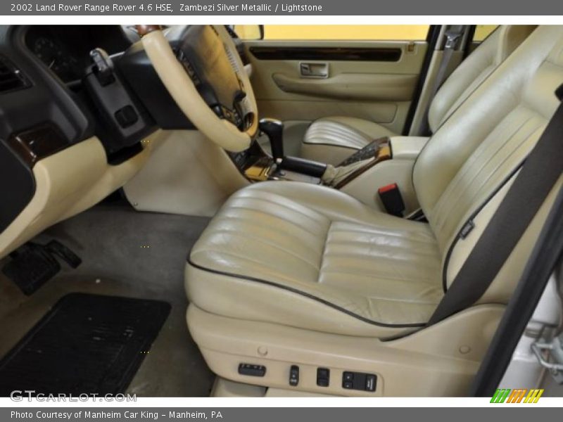 Zambezi Silver Metallic / Lightstone 2002 Land Rover Range Rover 4.6 HSE
