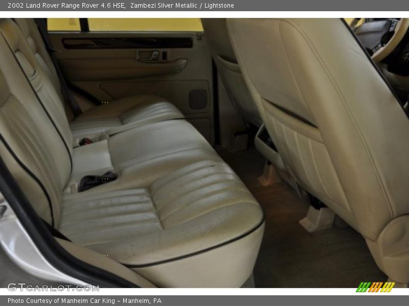 Zambezi Silver Metallic / Lightstone 2002 Land Rover Range Rover 4.6 HSE