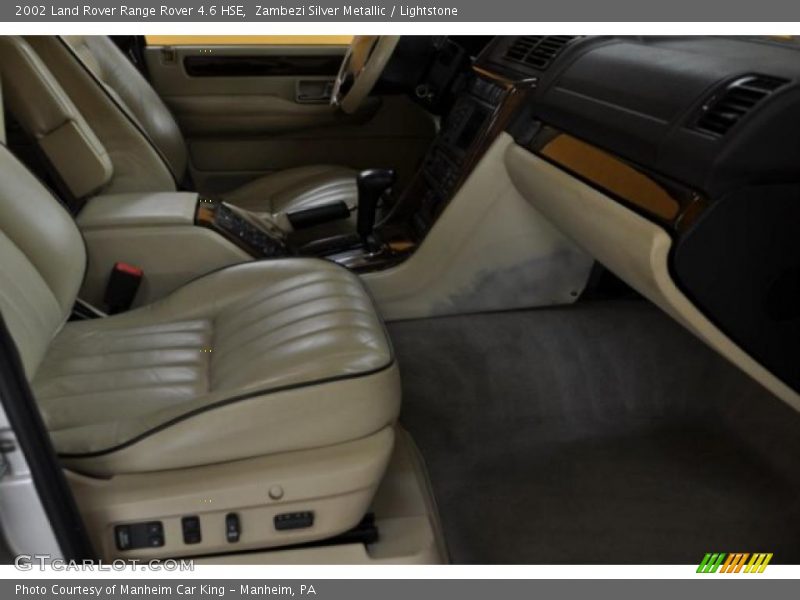Zambezi Silver Metallic / Lightstone 2002 Land Rover Range Rover 4.6 HSE