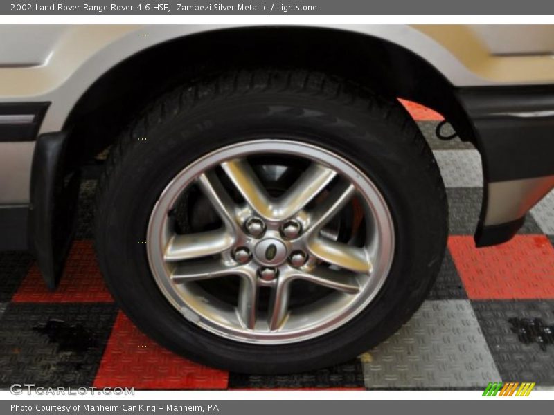 Zambezi Silver Metallic / Lightstone 2002 Land Rover Range Rover 4.6 HSE