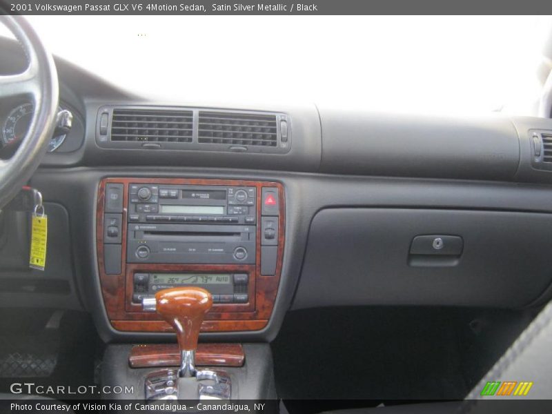 Satin Silver Metallic / Black 2001 Volkswagen Passat GLX V6 4Motion Sedan
