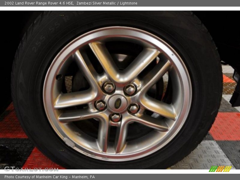 Zambezi Silver Metallic / Lightstone 2002 Land Rover Range Rover 4.6 HSE