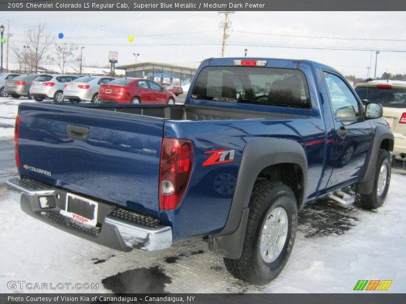  2005 Colorado LS Regular Cab Superior Blue Metallic
