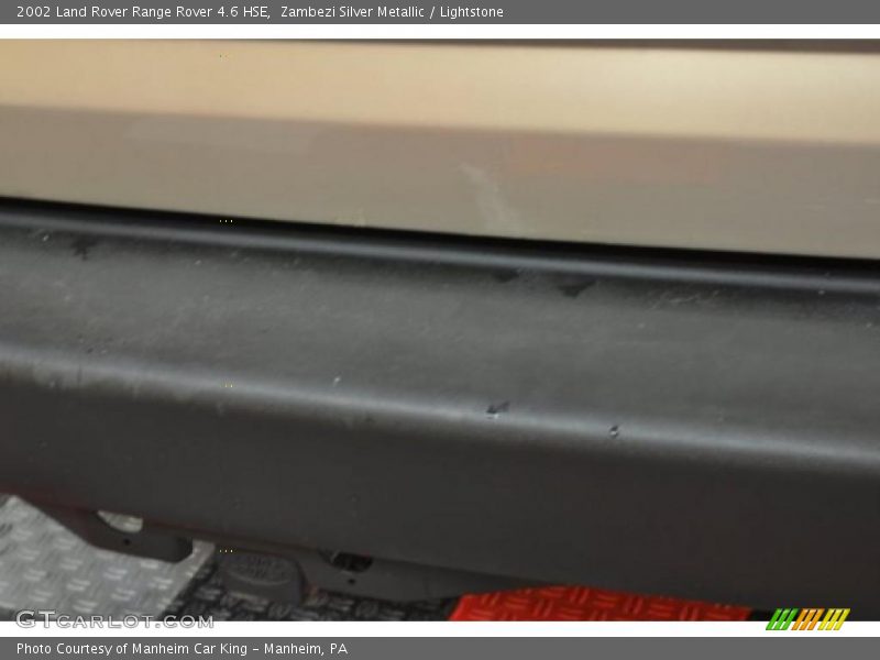 Zambezi Silver Metallic / Lightstone 2002 Land Rover Range Rover 4.6 HSE