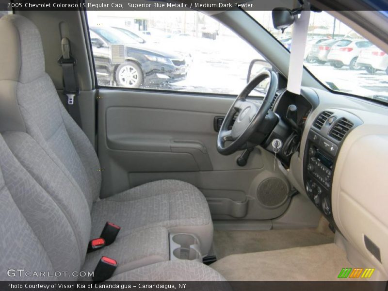 Superior Blue Metallic / Medium Dark Pewter 2005 Chevrolet Colorado LS Regular Cab
