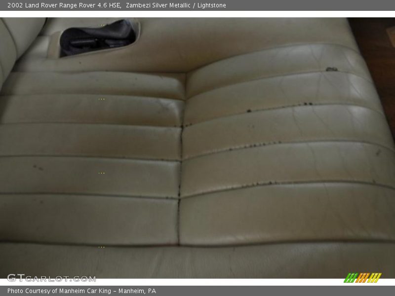 Zambezi Silver Metallic / Lightstone 2002 Land Rover Range Rover 4.6 HSE