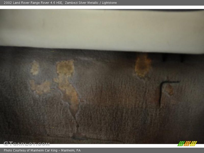 Zambezi Silver Metallic / Lightstone 2002 Land Rover Range Rover 4.6 HSE