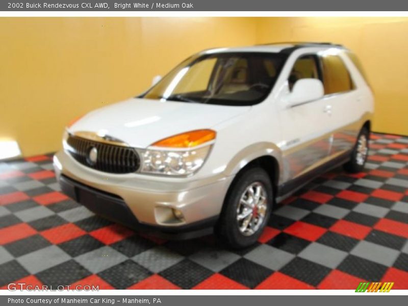 Bright White / Medium Oak 2002 Buick Rendezvous CXL AWD