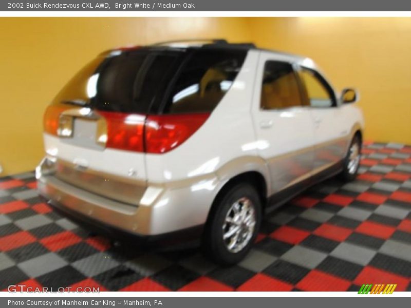 Bright White / Medium Oak 2002 Buick Rendezvous CXL AWD