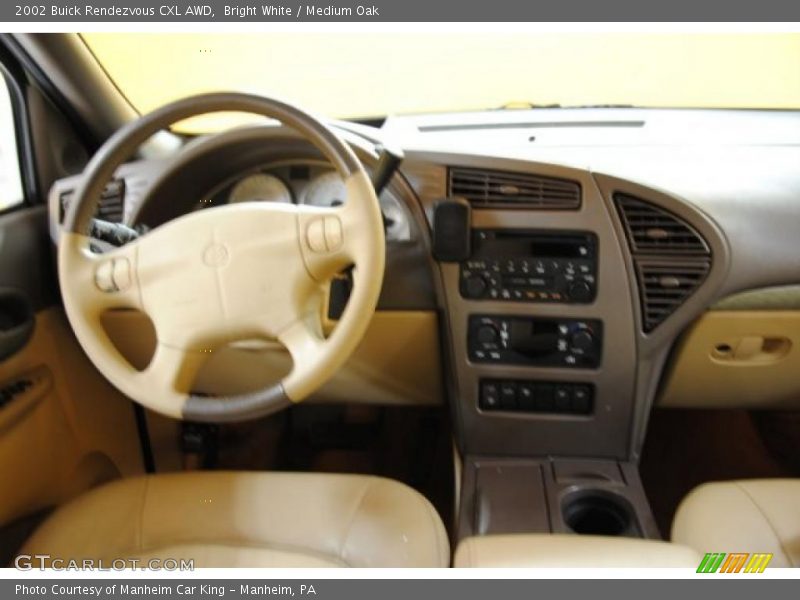 Bright White / Medium Oak 2002 Buick Rendezvous CXL AWD