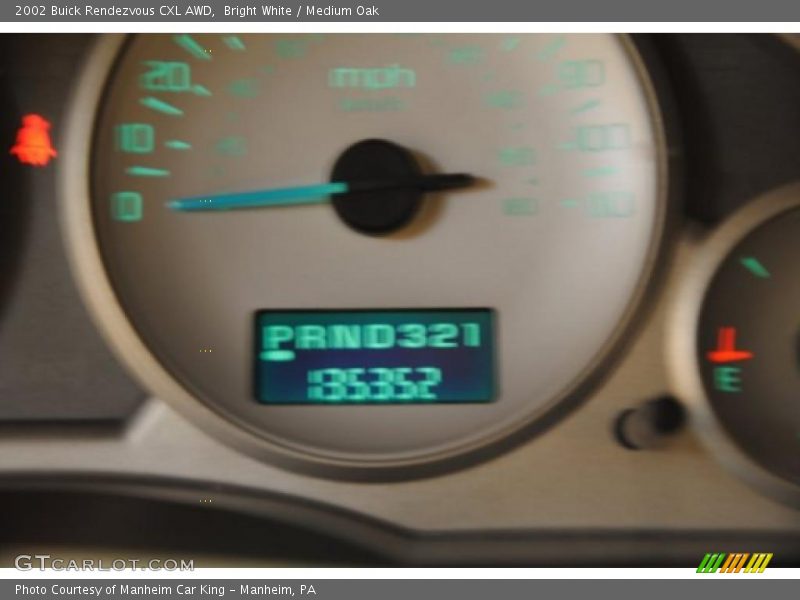 Bright White / Medium Oak 2002 Buick Rendezvous CXL AWD