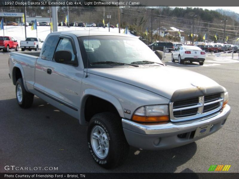 Light Driftwood Metallic / Camel 1997 Dodge Dakota SLT Extended Cab 4x4