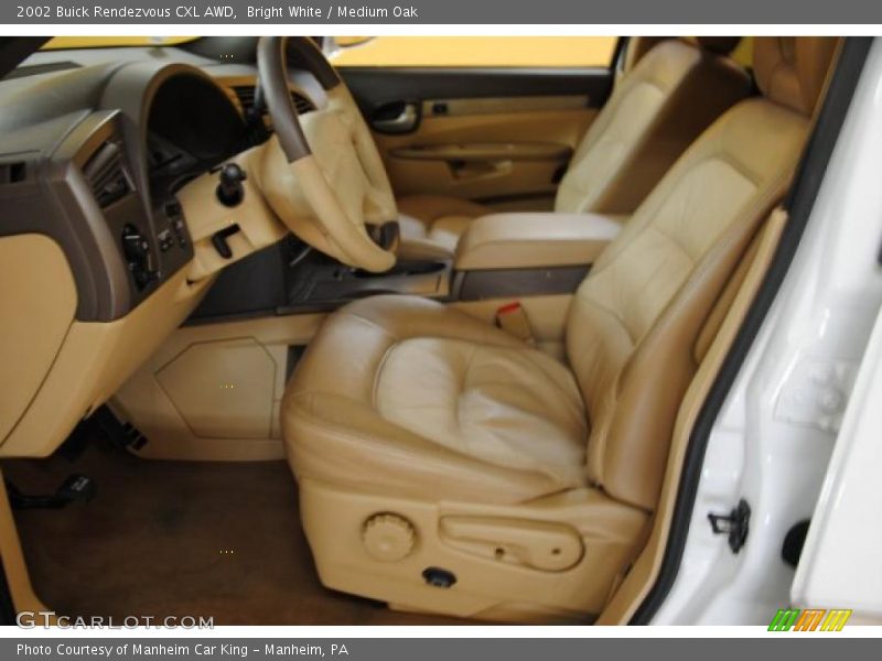 Bright White / Medium Oak 2002 Buick Rendezvous CXL AWD