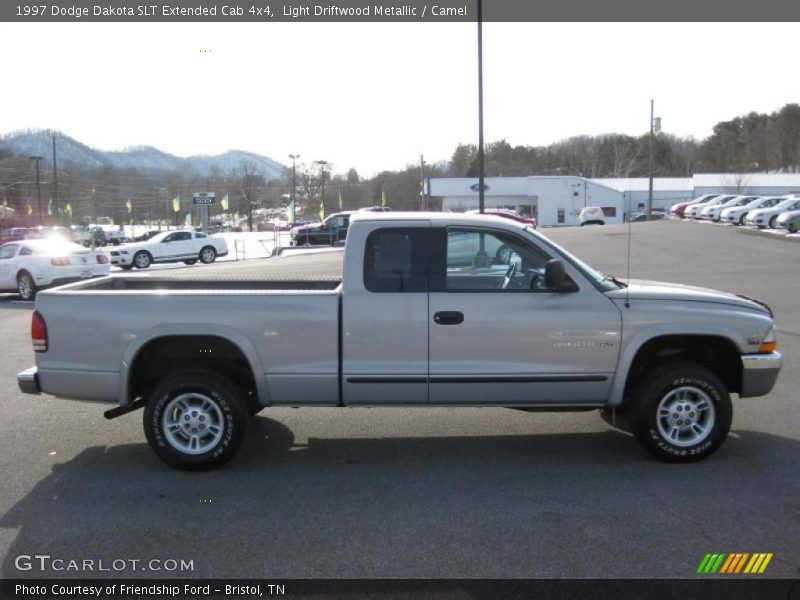 Light Driftwood Metallic / Camel 1997 Dodge Dakota SLT Extended Cab 4x4