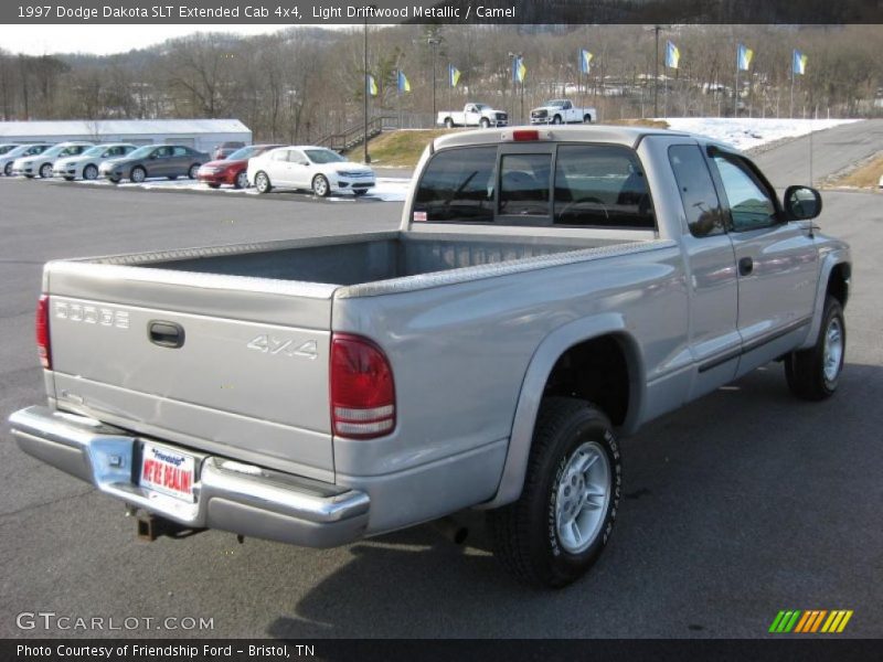 Light Driftwood Metallic / Camel 1997 Dodge Dakota SLT Extended Cab 4x4