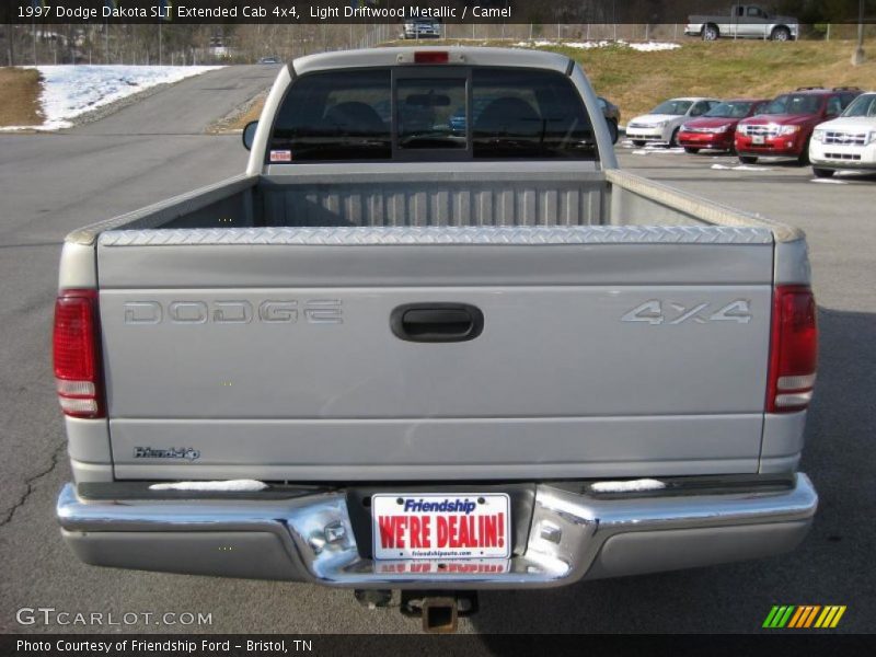Light Driftwood Metallic / Camel 1997 Dodge Dakota SLT Extended Cab 4x4