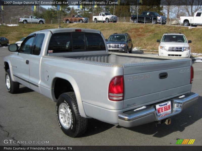 Light Driftwood Metallic / Camel 1997 Dodge Dakota SLT Extended Cab 4x4
