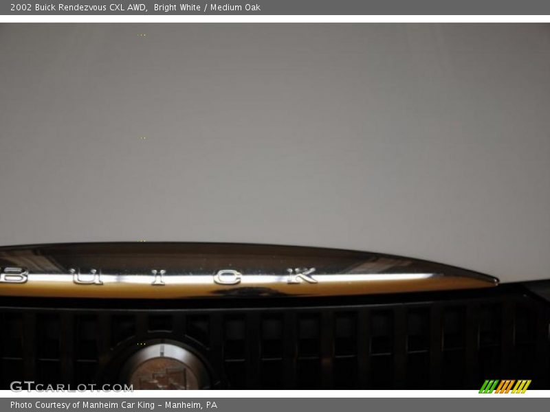 Bright White / Medium Oak 2002 Buick Rendezvous CXL AWD