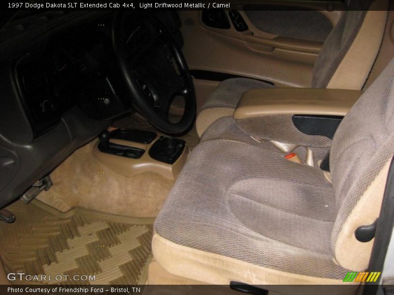 Light Driftwood Metallic / Camel 1997 Dodge Dakota SLT Extended Cab 4x4