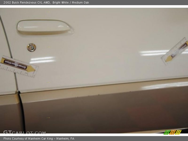 Bright White / Medium Oak 2002 Buick Rendezvous CXL AWD